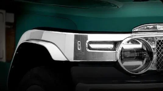 Retro Chrome Over Fender